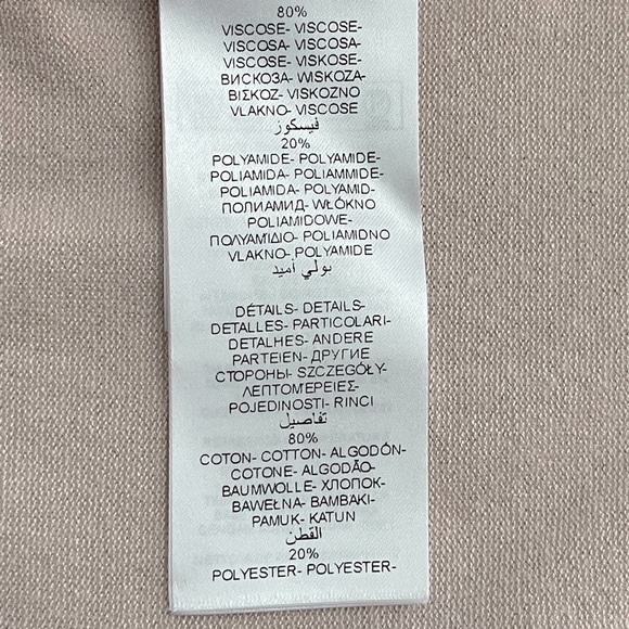 HP🎉NAF NAF PINK CARDIGAN SWEATER•Single top button with floral lace trim Size S - Picture 8 of 11